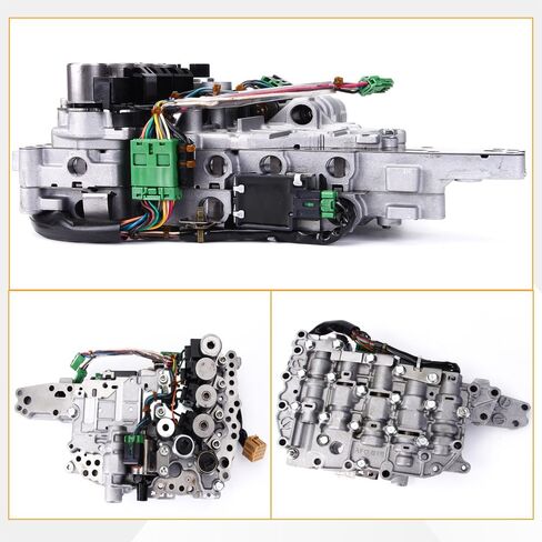 JF011E RE0F10A F1CJA CVT Transmission Valve Body(TWO PRESSURE SENSORS) with Stepper Motor Solenoid Kit Harness Compatible with 2007-2012 Dodge/2007-2010 Jeep/2007-2016 Mistubishi/2002-2015 Nissan in Saudi Arabia