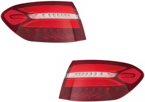 KarParts360 For Mercedes-Benz GLC300 2016 2017 2018 2019 Outer Tail Light Assembly Passenger Side LED Type Replacement For MB2805115 | 2539061200 in Kuwait