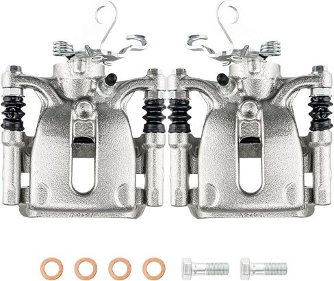 PHILTOP Rear Brake Caliper Compatible with 2015-2022 Passat, 2015-2021 Golf, 2015-2019 Golf SportWagen, 2017-2018 GTI, 19-B7273, 19-B7272 in Kuwait