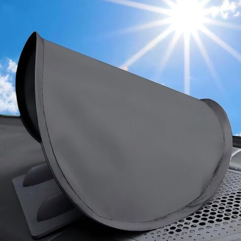 Car Phone Sun Shade, Anti-glare Cell Phone Sunshade, Foldable Heat Protection Smartphone Sun Shade, Universal for Cars、SUV、MPV、RV、Trucks (Black) in Saudi Arabia