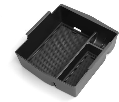 Center Console Organizer for Subaru Forester 2025 2026 Car Accessories Armrest Storage Box ABS Console Insert Tray Black in Kuwait