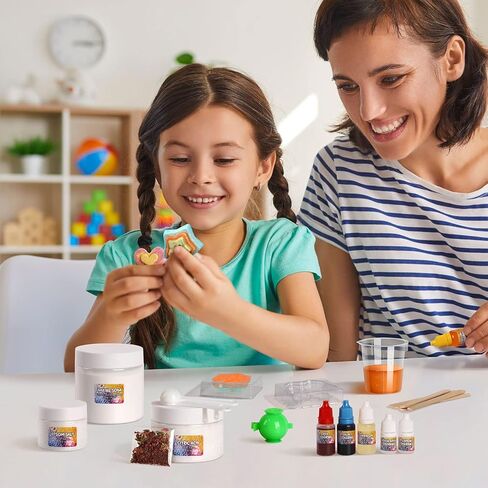 Bath Bombs Science Lab - Create 10 Baths Bombs, Bath Toys for Kids - Great Gifts for Girls Age 8-12, Crafts Kit for Girls, Spa Kit for Girl in Saudi Arabia