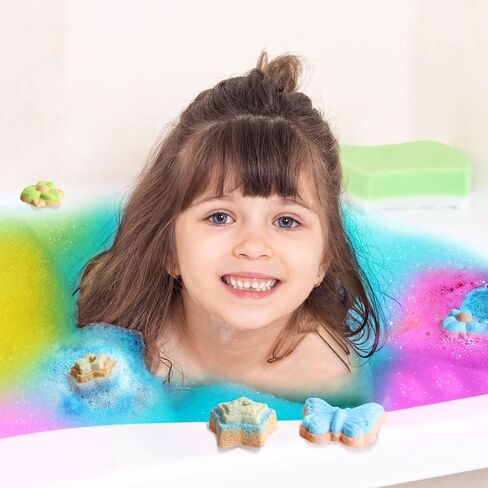 Bath Bombs Science Lab - Create 10 Baths Bombs, Bath Toys for Kids - Great Gifts for Girls Age 8-12, Crafts Kit for Girls, Spa Kit for Girl in Saudi Arabia