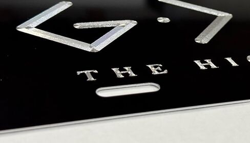 God is Greater Than The Highs and Lows Car Tag Diamond Etched Silver Engraved on Black Aluminum Metal License Plate in Saudi Arabia