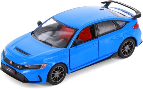 KiNSMART 2024 Honda Civic Type R 5472D - 1/36 Scale Diecast Model Car (Blue) in Kuwait