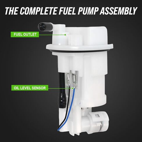 33D-13907-02-00 Fuel Pump Assembly Compatible for Yamaha YZ450F 2010-2022, YZ250F 2014-2023, YZ450FX YZ250FX WR250F WR450F 2010-2023 Replaces 33D139070200 33D-13907-02 in Saudi Arabia
