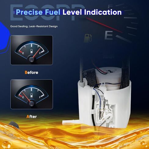 ECCPP Fuel Pump Assembly E2666M Compatible with Ford Edge 2015-2018 V6 3.5L & Lincoln MKX 2016 2017 2018 V6 3.7L Gas Sport Utility AWD in Kuwait