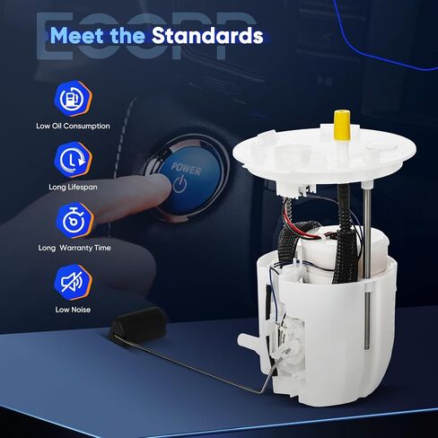 ECCPP Fuel Pump Assembly E2666M Compatible with Ford Edge 2015-2018 V6 3.5L & Lincoln MKX 2016 2017 2018 V6 3.7L Gas Sport Utility AWD in Kuwait