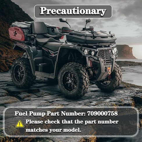 709000758 Fuel Pump Assembly Efficient Oil Delivery Fit for Can Am Outlander 650 800 1000 2012-2021 Fit for Can-Am Renegade 500 800 1000 2014-2021 in Saudi Arabia