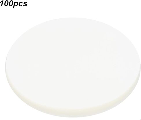 Round Badge Button Maker Supplies Film, 100Pcs 2.25in Button Making Supplies, PVC Protective Cattern Badge Button Transparent Film for DIY Buttons Maker, Fridge Magnet in Saudi Arabia