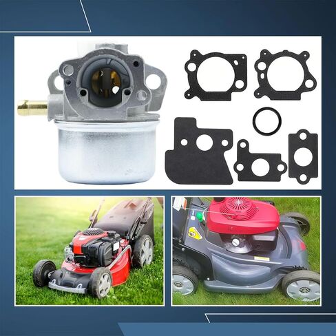 790120 Carburetor for B&S 694202 693909 Engine, Compatible with John Deere JS63 JS60 JA60 21-inch Lawn Mower, Replacement for AM134697 in Saudi Arabia