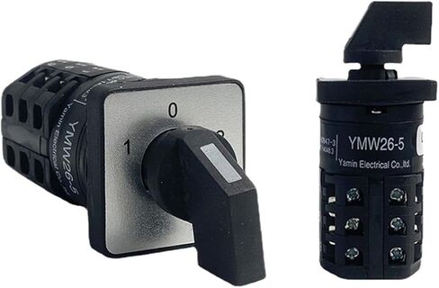 LW26-5A Electrical Rotary Changeover Cam Switch 3 Poles Position Small Current 5A 690V in Saudi Arabia