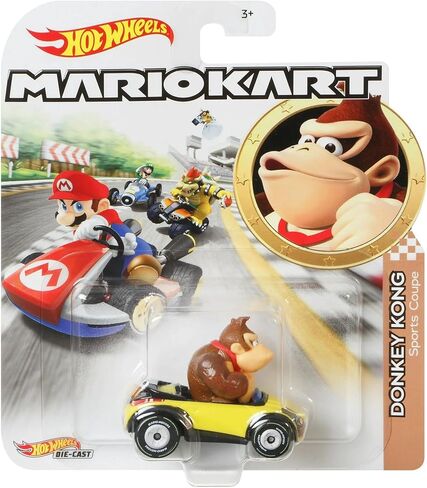 Hot Wheels Mario Kart Die-Cast Character Cars Collection, 8-Pack Bundle, Nintendo Gaming Collectibles GBG25-957N in Kuwait