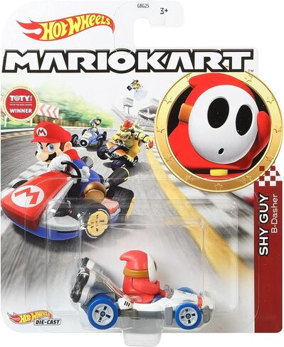 Hot Wheels Mario Kart Die-Cast Character Cars Collection, 8-Pack Bundle, Nintendo Gaming Collectibles GBG25-957N in Kuwait
