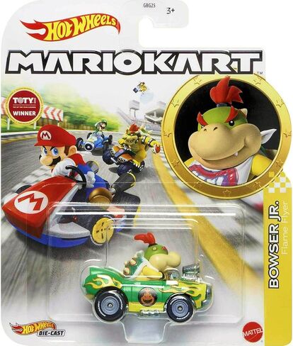 Hot Wheels Mario Kart Die-Cast Character Cars Collection, 8-Pack Bundle, Nintendo Gaming Collectibles GBG25-957N in Kuwait