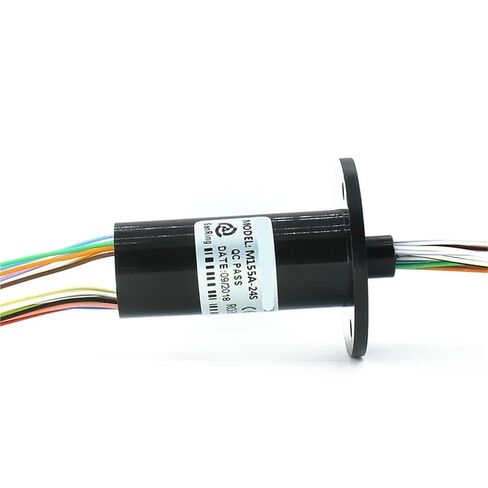 OD15.5mm of Slip Ring 24 Wires 1.5A Signal Gold to Gold Contacts Flange A Rotary Unions Joints in Saudi Arabia