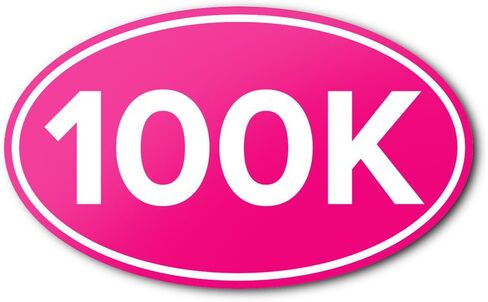 ملصق مصد السيارة بيضاوي من الفينيل المضاد للأشعة فوق البنفسجية 100K من Meister - سباقات الجري وركوب الدراجات - أبيض in Kuwait