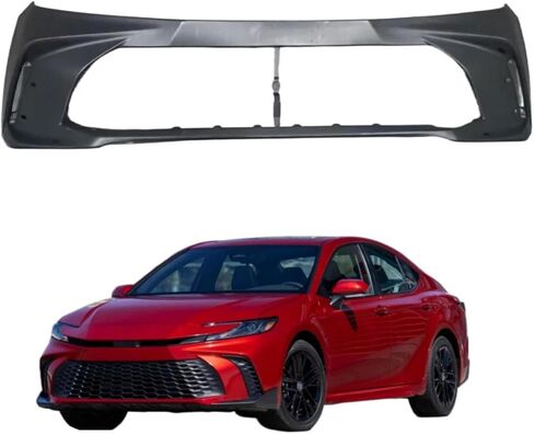 غطاء المصد الأمامي مع فتحات مستشعر متوافقة مع 2025 Toyota Camry SE Primed يستبدل TO1000495 52119AQ903 in Kuwait
