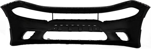 Wildwolf Front Bumper Cover w/Grilles Compatible with 2015 2016 2017 2018 2019 2020 2021 2022 2023 Dodge Charger, Upper & Lower Grill(w/Fog Light) Whole Body Replacement Kits in Saudi Arabia