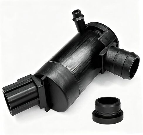 Windshield Washer Pump with Rubber Grommet, Replacement Windshield Washer Pumps Fit for Ford Escape,Mazda B2300, Mercury Monterey, OEM#89017059,173686, F7C617664AB WG-315, 8C3417664AA in Saudi Arabia