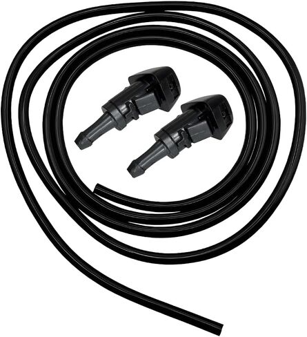 4805742AC Front Windshield Washer Nozzle Kit Compatible with Ram 1500 2500 3500 4500 5500 2010-2018 Chrysler 300 2006-2010 Replace 4805742AB 4805742AA in Saudi Arabia