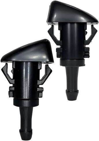 4805742AC Front Windshield Washer Nozzle Kit Compatible with Ram 1500 2500 3500 4500 5500 2010-2018 Chrysler 300 2006-2010 Replace 4805742AB 4805742AA in Saudi Arabia