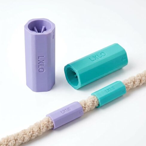 Set of 2 Chunky Yarn Fluffer - Efficient Fluffing Tool for Jumbo Bulky Chenille Yarn - Essential Accessory for Revive for Hand Knitting & Blanket Crocheting（Purple + Green） in Saudi Arabia