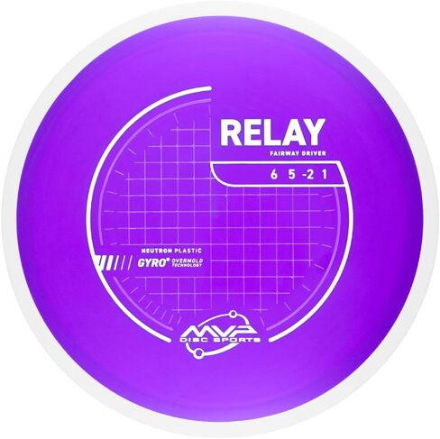 MVP Disc Sports Neutron Relay Disc Golf Fairway Driver (Colors May Vary) in Saudi Arabia
