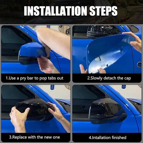 Compatible with Subaru Forester Side Mirror Cover 2013-2015, Passenger Right Side Mirror Cap for Subaru, Clip-on Replacement in Saudi Arabia