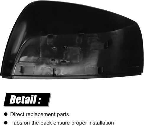 Compatible with Subaru Forester Side Mirror Cover 2013-2015, Passenger Right Side Mirror Cap for Subaru, Clip-on Replacement in Saudi Arabia