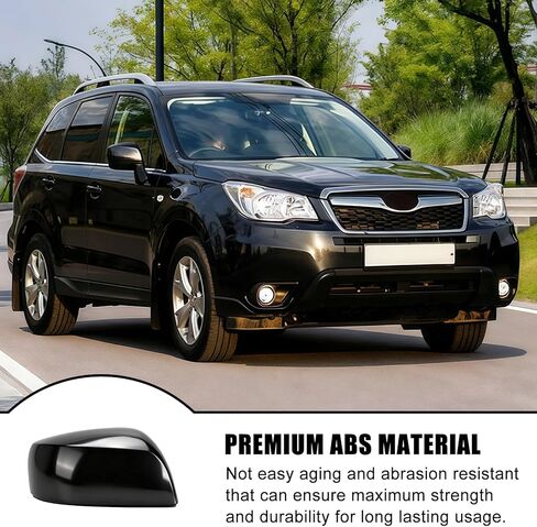 Compatible with Subaru Forester Side Mirror Cover 2013-2015, Passenger Right Side Mirror Cap for Subaru, Clip-on Replacement in Saudi Arabia