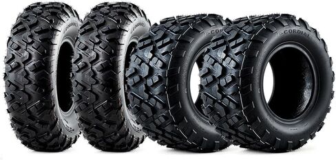 مجموعة Garvee مكونة من 4 إطارات ATV/UTV لجميع التضاريس 26x9-14 أمامية و26x11-14 خلفية، إطار 6PR ATV لركوب الطرق والطين والرمال والمزرعة والعمل الخارجي، DAV108 in Kuwait