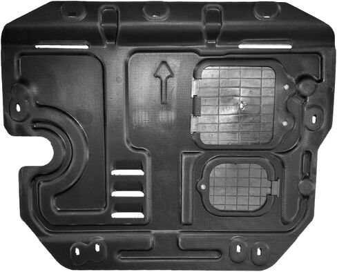 Front Engine Splash Shield for Honda HR-V 2016-2022 Guards, Suitable for Honda HRV Under Engine Cover Mud Flaps, Directly Replace Original One, Black in Saudi Arabia