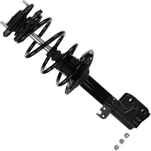 Detroit Axle - Front Right Strut w/Coil Spring Assembly Replacement for 2014 2015 2016 2017 2018 2019 Toyota Corolla 1.8L in Kuwait