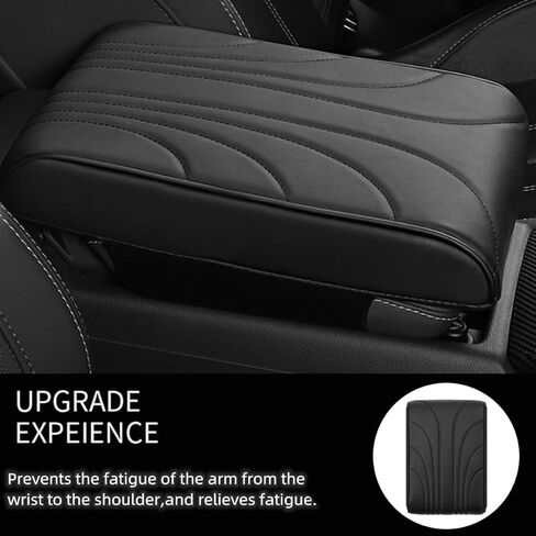 1 Pcs Center Console Armrest Box Cushion Pad for 2018 2019 2020Volkswagen Atlas, Car Central Control Armrest Cover Auto Interior Console Lid Protector in Saudi Arabia