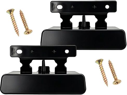 Center Console Lid Latch Lock 2PCS for 2007-2014 Chevy Silverado Avalanche Suburban Tahoe GMC Sierra Yukon Cadillac Escalade Car Armrest Lid Lock Replaces OEM 20864151, 20864153, 20864154 (Black) in Saudi Arabia