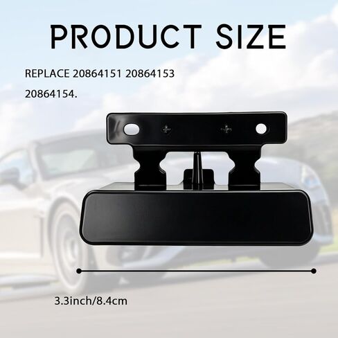 Center Console Lid Latch Lock 2PCS for 2007-2014 Chevy Silverado Avalanche Suburban Tahoe GMC Sierra Yukon Cadillac Escalade Car Armrest Lid Lock Replaces OEM 20864151, 20864153, 20864154 (Black) in Saudi Arabia