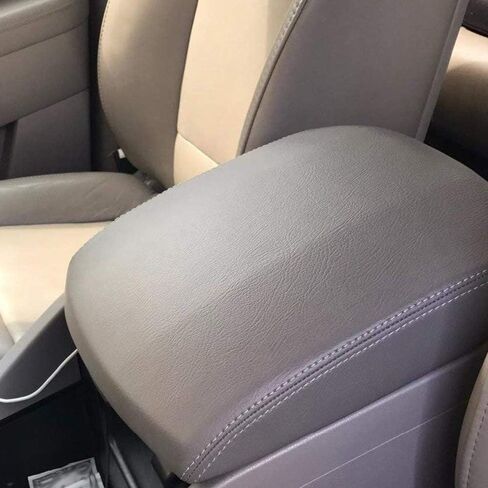 PIT66 Front Door Panels Center Consoles Armrest Covers + Lid Armrest Cover Skin Compatible with Honda Pilot 2009-2015 Gray | ‎With a protective UV coating, Dustproof and Waterproof, Superior durability in Kuwait