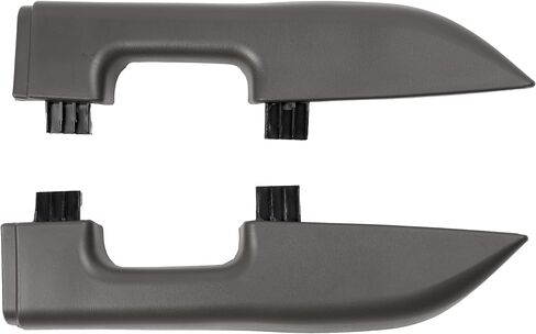 Pair Door Armrest Compatible with 1999-2003 Ford F-150 Pickup Plastic Textured Tan Left + Right in Kuwait