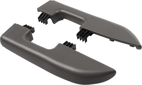 Pair Door Armrest Compatible with 1999-2003 Ford F-150 Pickup Plastic Textured Tan Left + Right in Kuwait