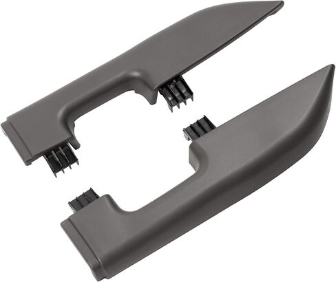Pair Door Armrest Compatible with 1999-2003 Ford F-150 Pickup Plastic Textured Tan Left + Right in Kuwait