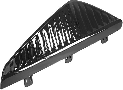 2 PCS Front Bumper Fog Light Lamp Grille Cover Bezel Fit for Nissan Sentra 2024 2025 Assembly Replacement Set Glossy Black (Left and Right) in Saudi Arabia