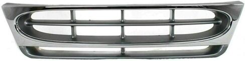 Parts N Go 1997-2002 Econoline E-Series Chrome Silver Front Grille - F8UZ8200AAA FO1200337 in Kuwait
