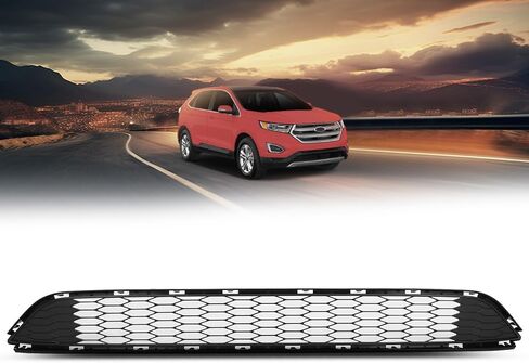 ANDPLAY Front Bumper Lower Grille Black Compatible with Ford Edge 2015 2016 2017 2018 BTPS7453MBK, FT4Z-17K945-AA, Gl7453XSMBK in Saudi Arabia