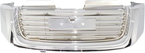 Garage-Pro Grille Assembly Compatible with 2002-2009 GMC Envoy, Fits 2002-2006 GMC Envoy XL, Fits 2004-2005 GMC Envoy XUV Chrome Shell and Insert in Kuwait