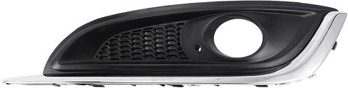 1 Pc Fog Light Grill for Buick Regal 2014-2017 ABS Black,Silver Tone Front Left Front Lower Bumper Fog Light Cover Inserts in Saudi Arabia