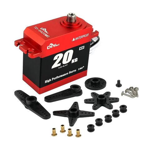 20kg Digital Servo 0.1 Second High Torque Speed ​​Full Metal Gear Servo TD-9420MG(180 Degree) in Kuwait