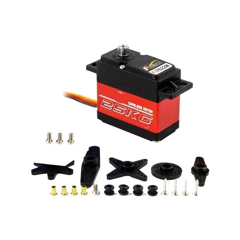 Fi7622M 25KG Digital Servo 180° Aluminum Metal Gear, in Saudi Arabia