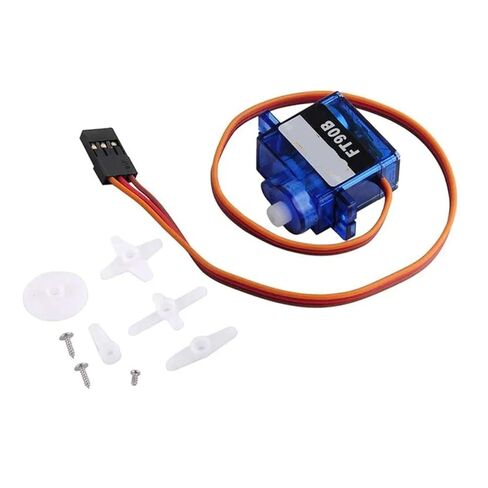 FT90B Digital servo 1.5kg 9g servo Motor 180 Degree POM Plastic Gear(1x Servo 1xTesterA) in Saudi Arabia