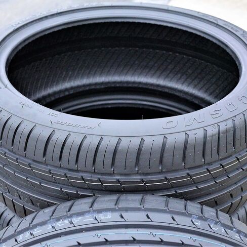 إطارات كوزمو MuchoMacho لجميع المواسم لسيارات الركاب، إطار شعاعي عالي الأداء - 225/50R17 225/50ZR17 225/50/17 225/50-17 نطاق تحميل 98 وات XL 4 طبقات BSW جدار جانبي أسود UTQG 300AAA in Kuwait